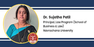 Navrachana University, Principal, Law Program (School of Business & Law): Dr. Sujatha Patil Interview